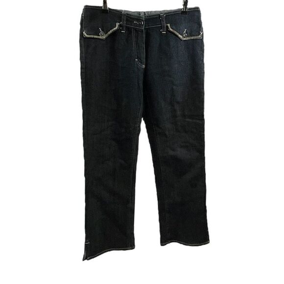 Les Copains Embellished Jeans Size 30 (IT 44) - Picture 1 of 11